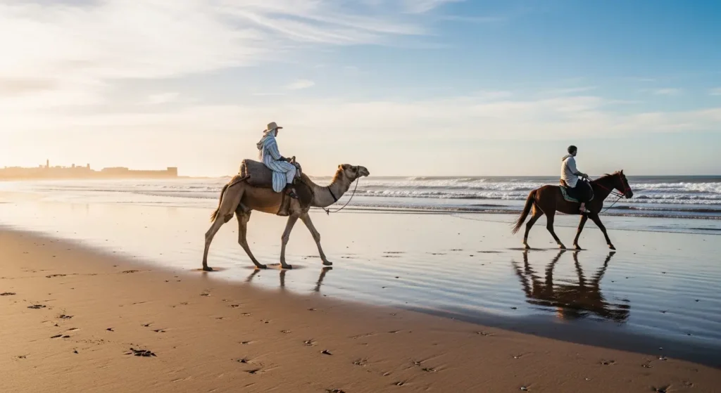 Camel or Horse Ride on the Beach - essaouira trip