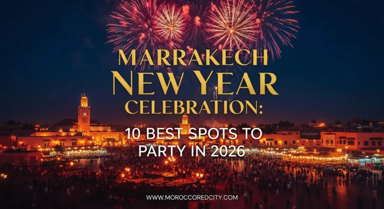 Marrakech New Year celebration 2026