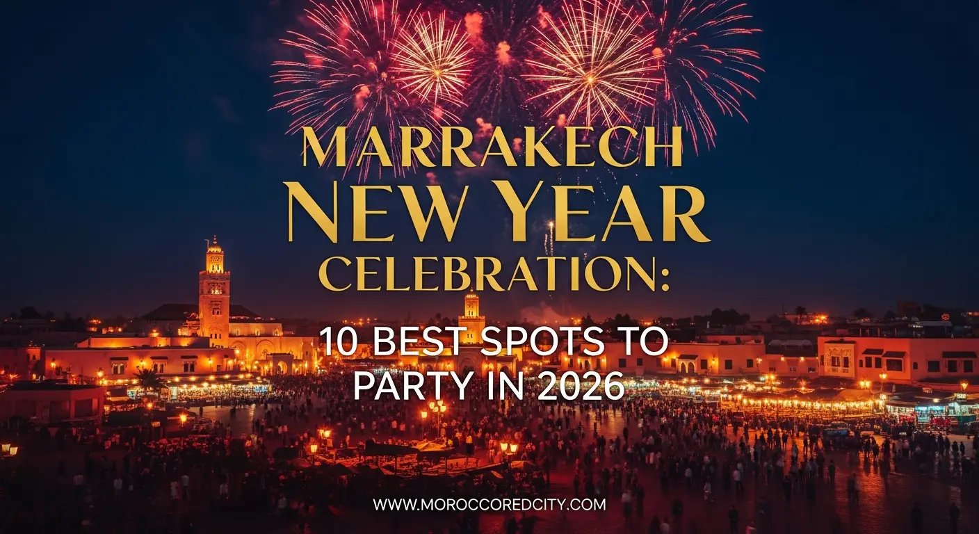 Marrakech New Year celebration 2026