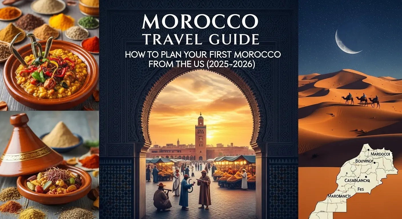 Morocco Travel Guide - Trip from the US ( 2025-2026 )